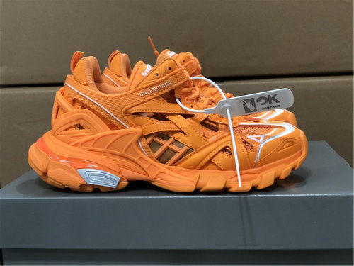 Paris Family 4.0. White orange color color_ full code shipment 36--45-c04de14e